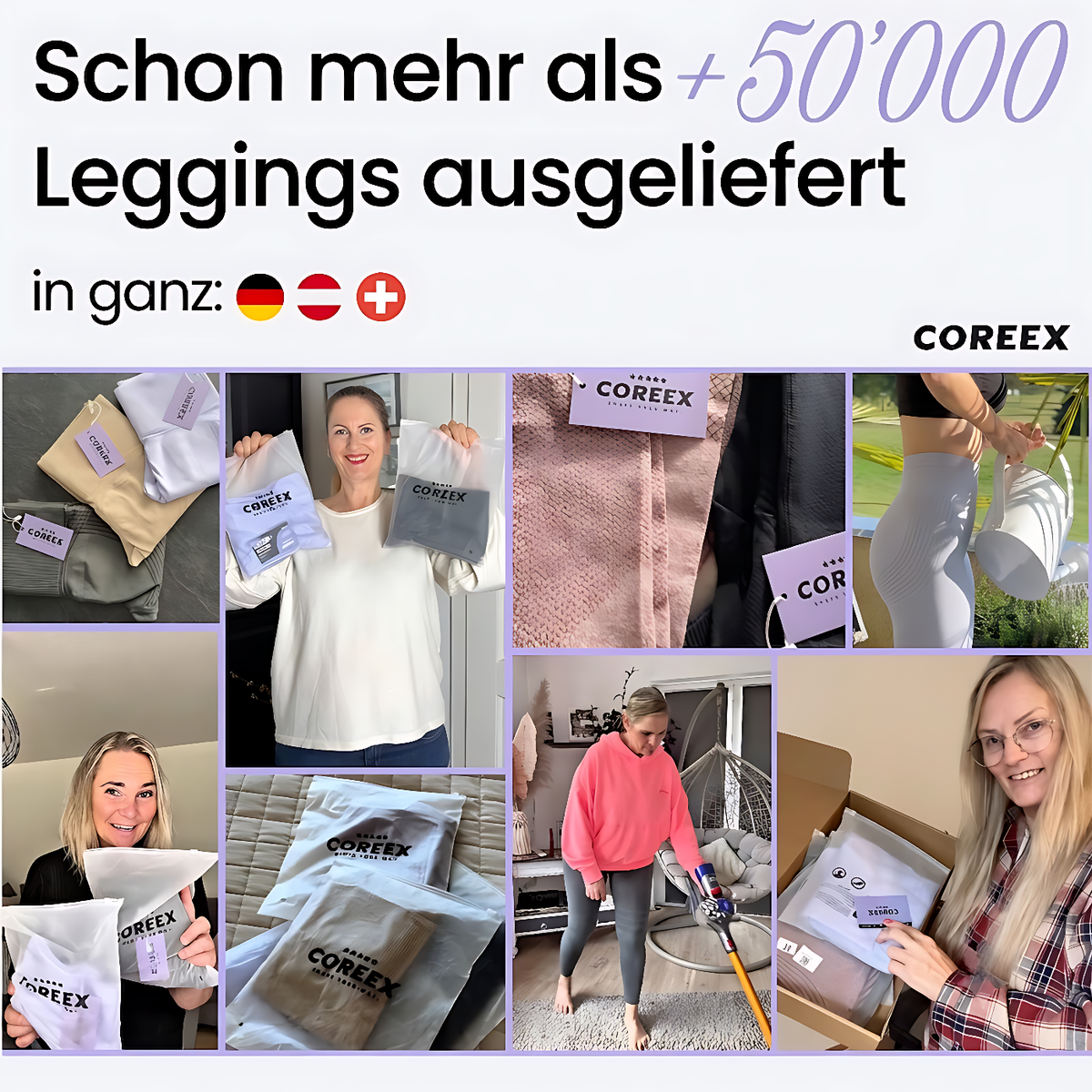 COREEX CelluFlex™ 3D-Kompressionsleggings LIMITED EDITION